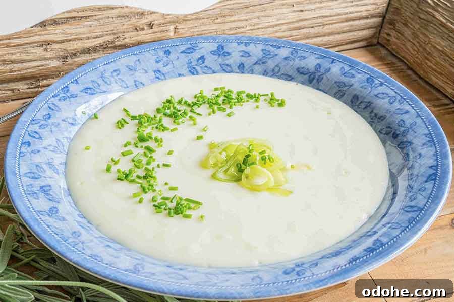 vegan vichyssoise