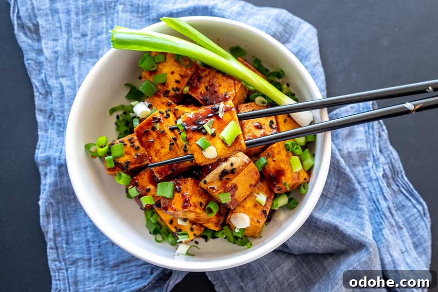 spicy tofu with ginger sauce