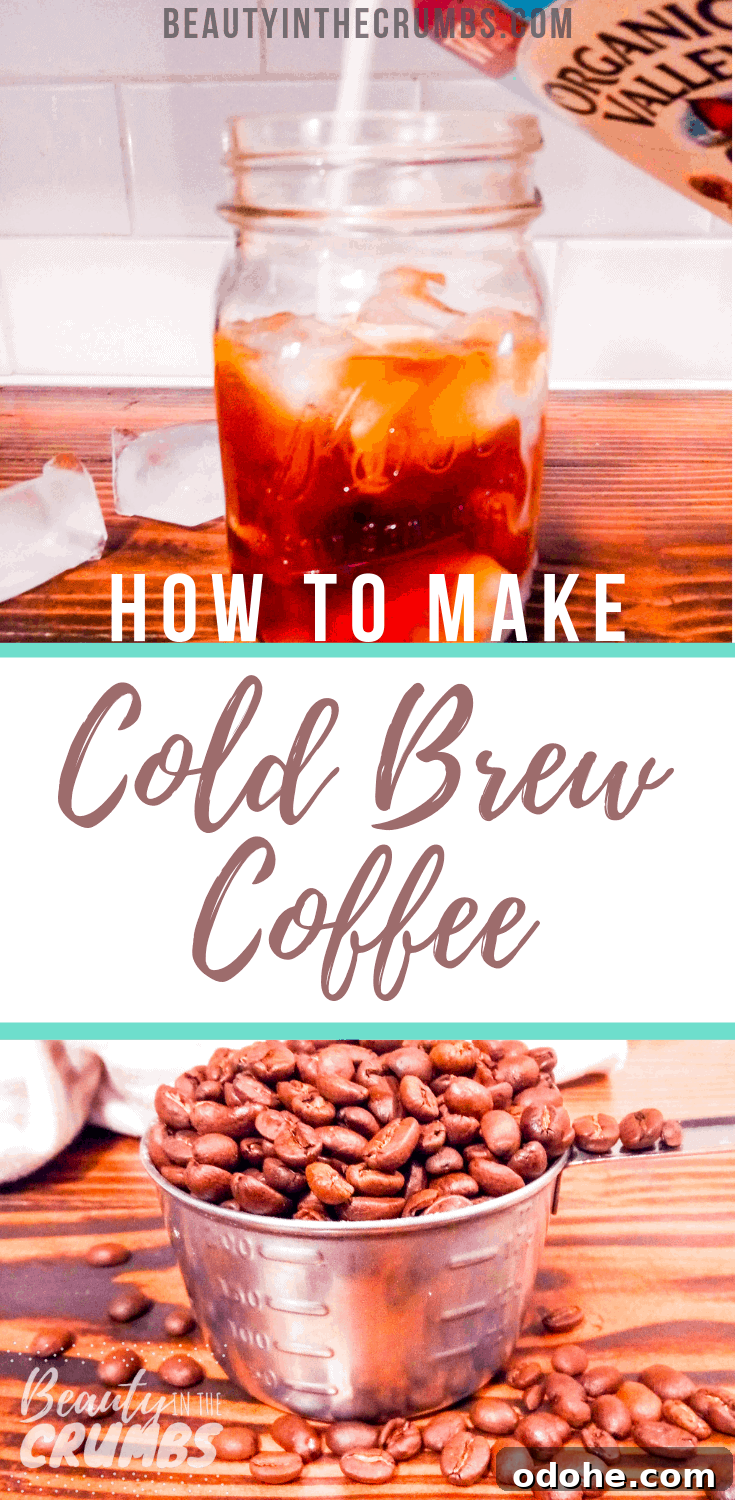 How to Make Smooth Cold Brew Coffee at Home in 8 Hours 8 Cold brew concentrate