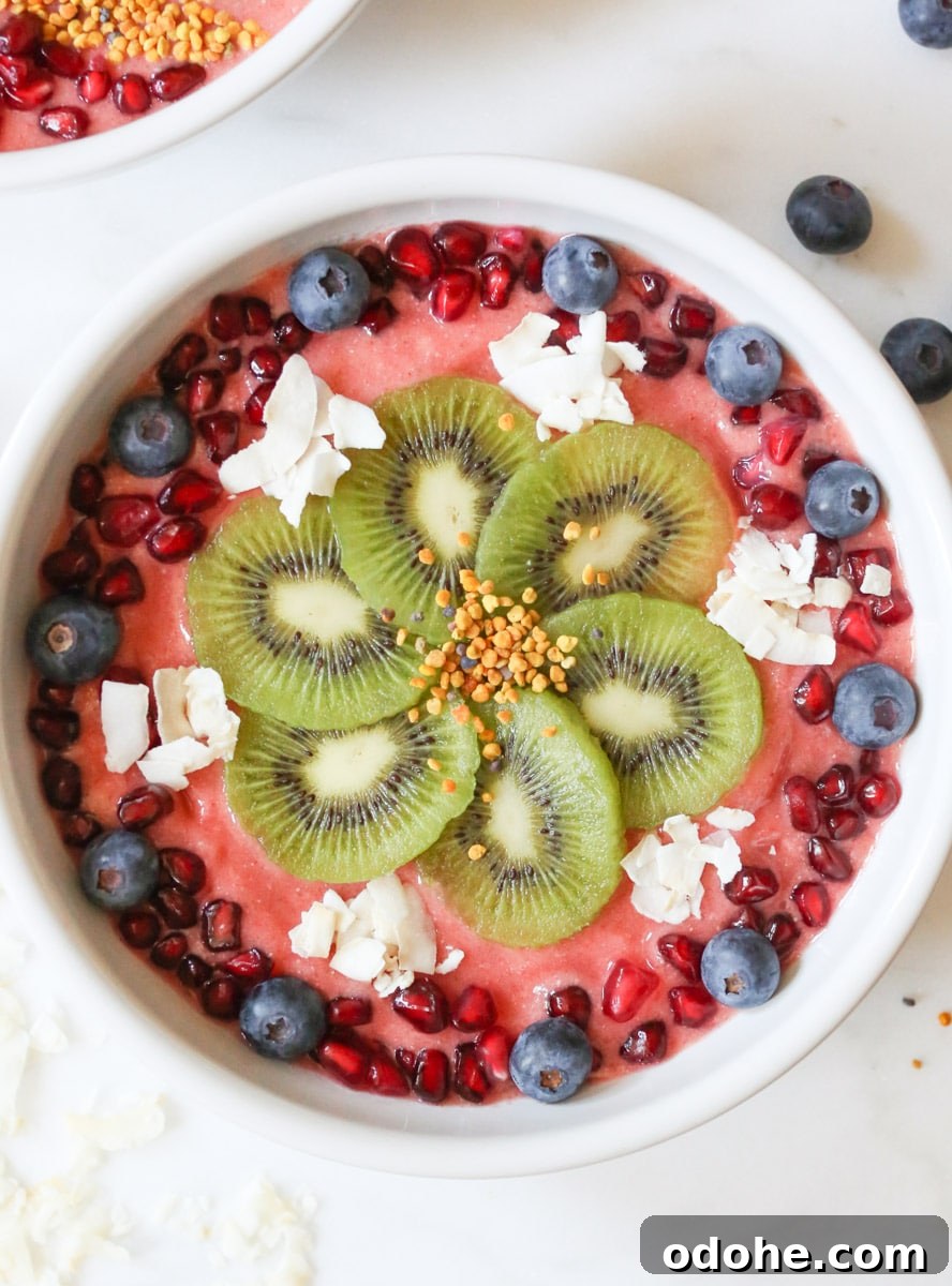 Strawberry-Mango-Kombucha-Smoothie-Bowl-2
