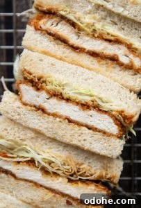 overhead shot of finger sandwiches showing filling