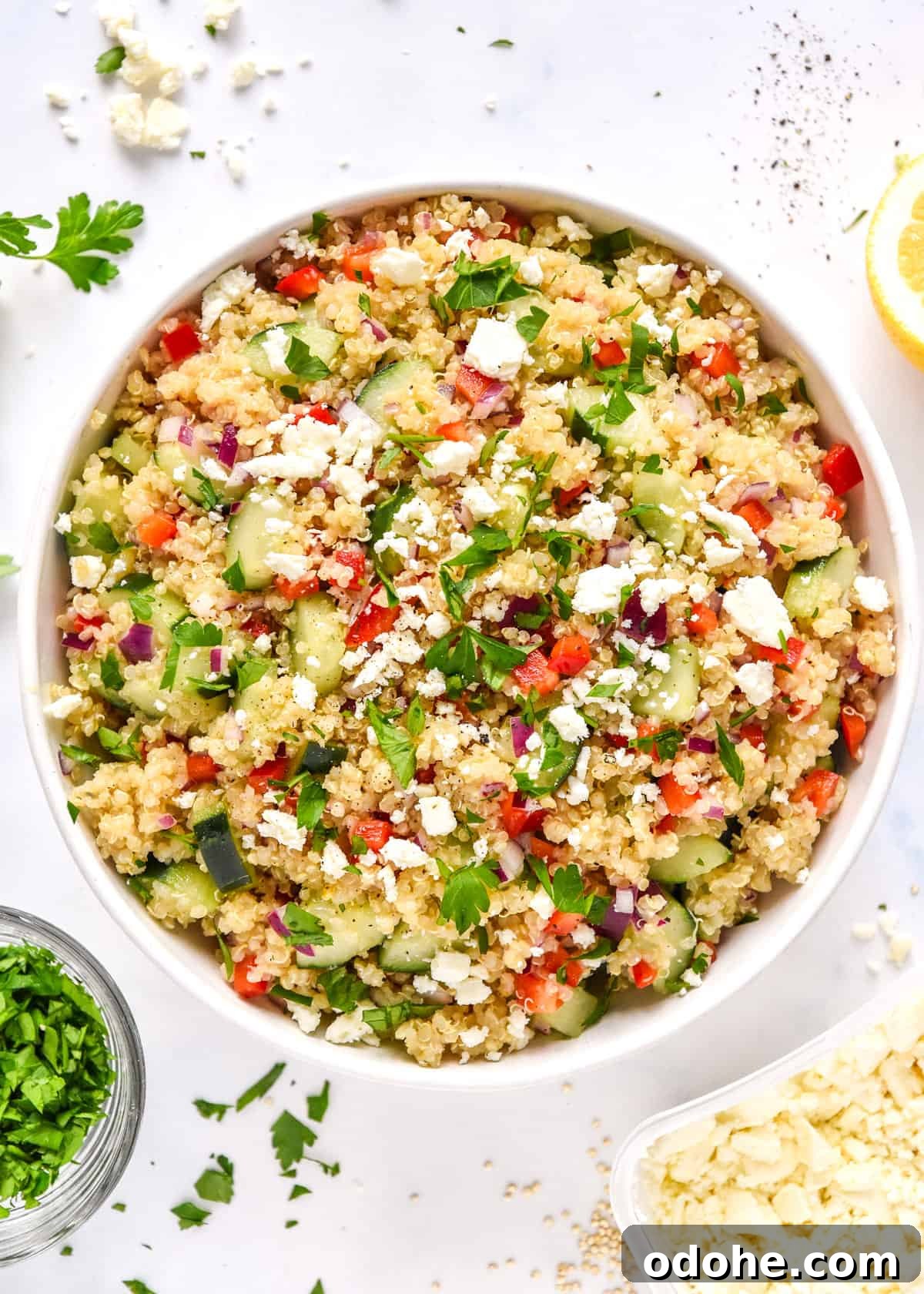 Make-Ahead Quinoa Party Salad
