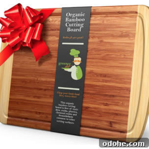 bamboo cutting board.