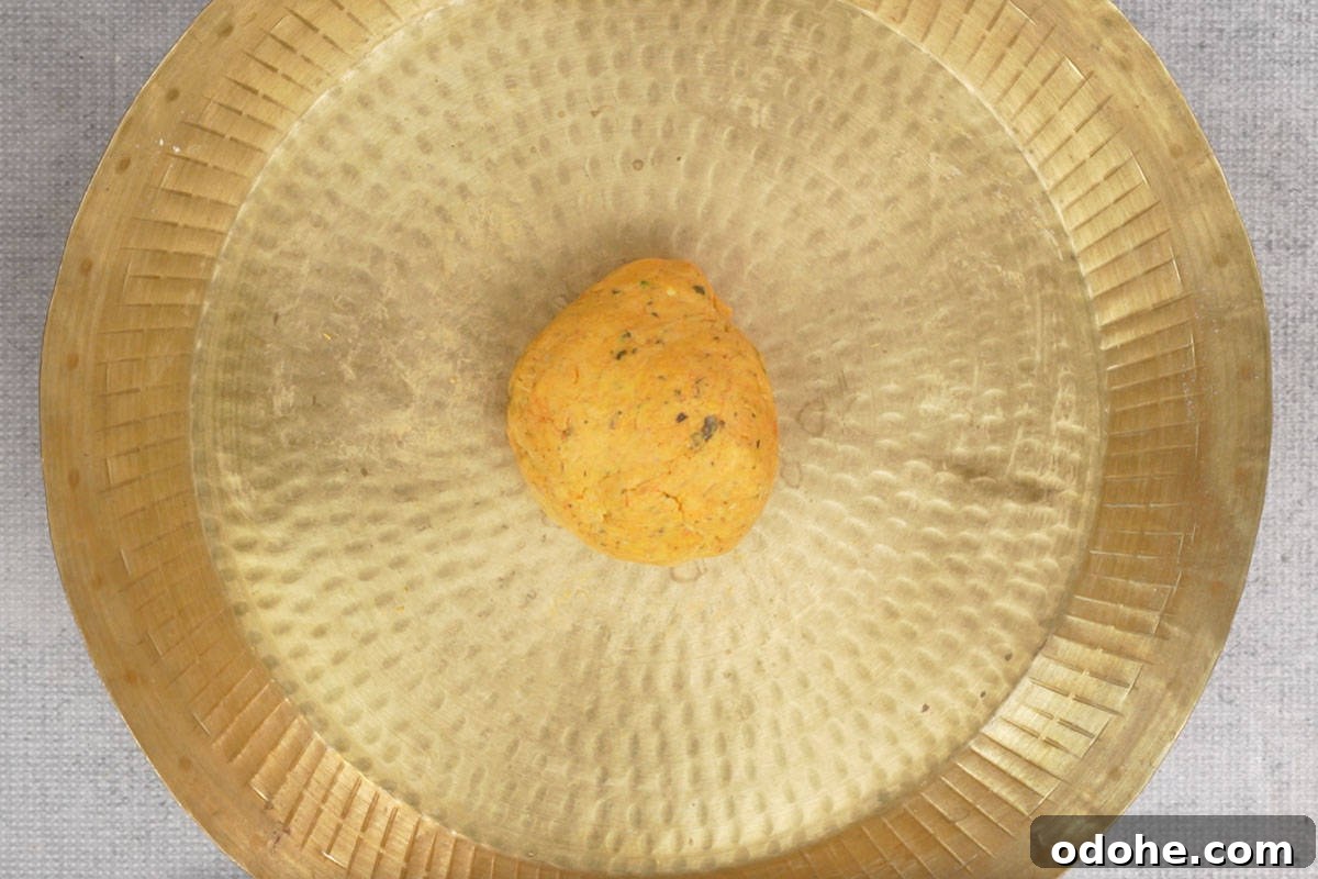 Soft dough made.