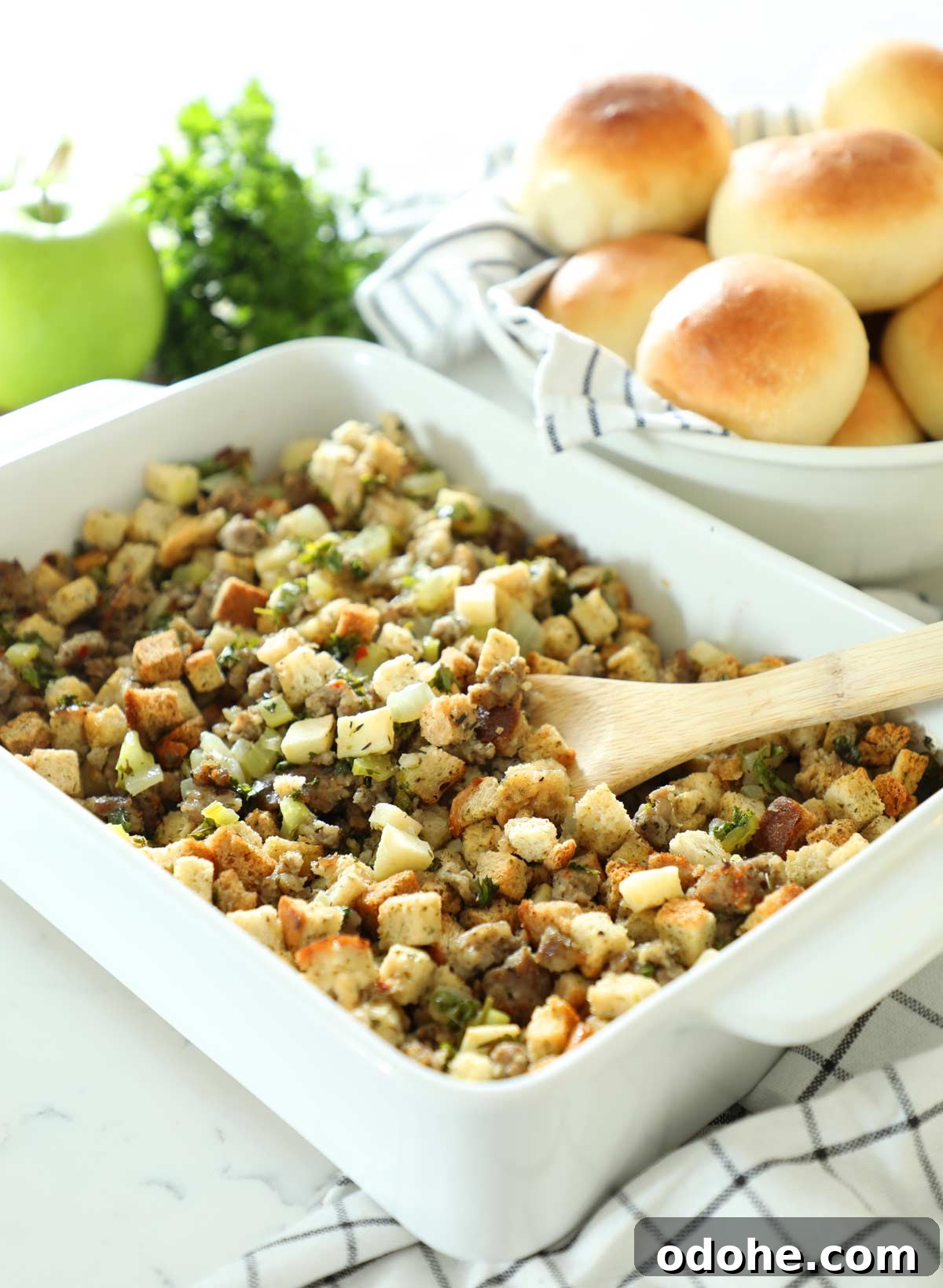 Sausage Apple Stuffing