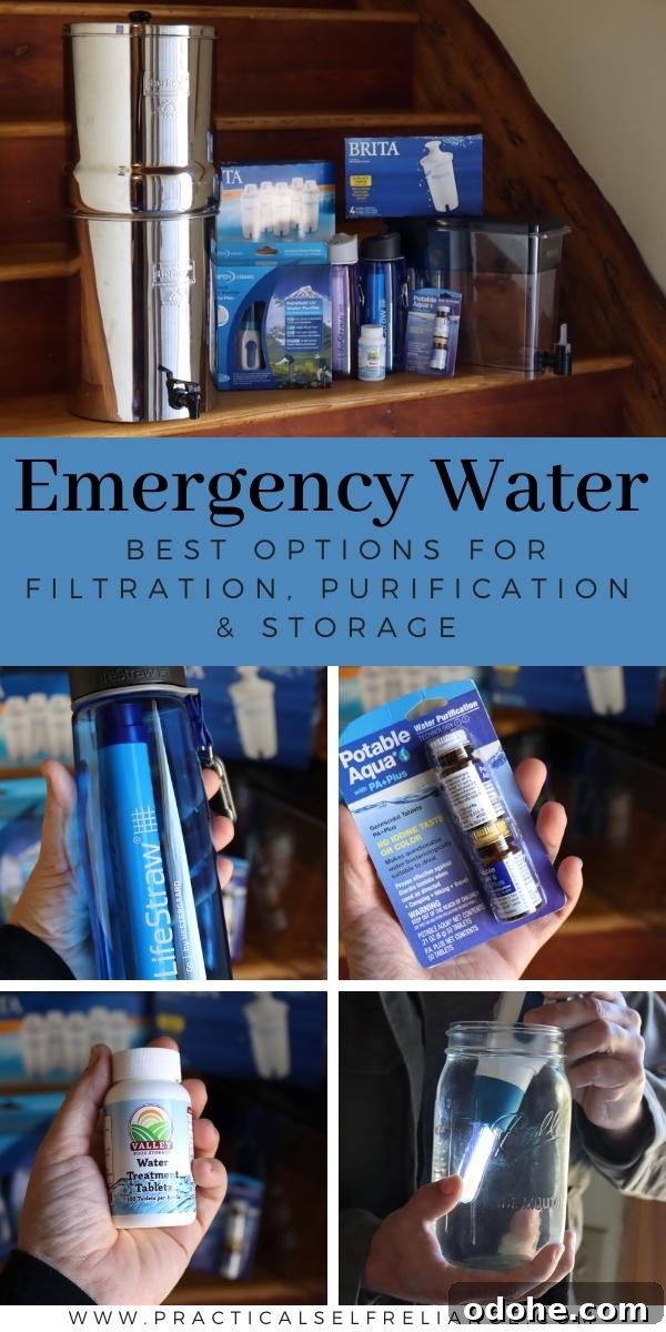 Emergency Water Solutions: Filtration, Purification & Storage Options 9 Emergency Water