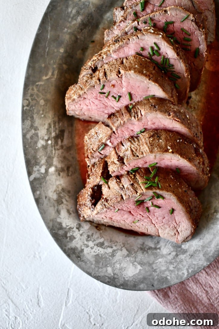 Joanna Gaines Beef Tenderloin with Horseradish Cream | prepared by KendellKreations