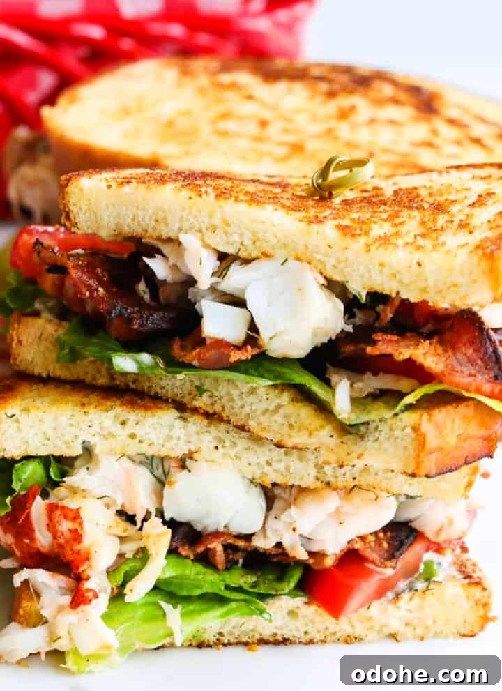BLT Lobster Sandwich