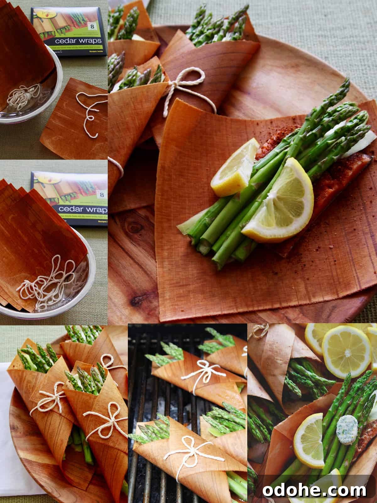 Cedar-Plank Grilled Salmon: Smoky Summer Recipe for Outdoor BBQ 5 Cedar plank grilled salmon with lemon