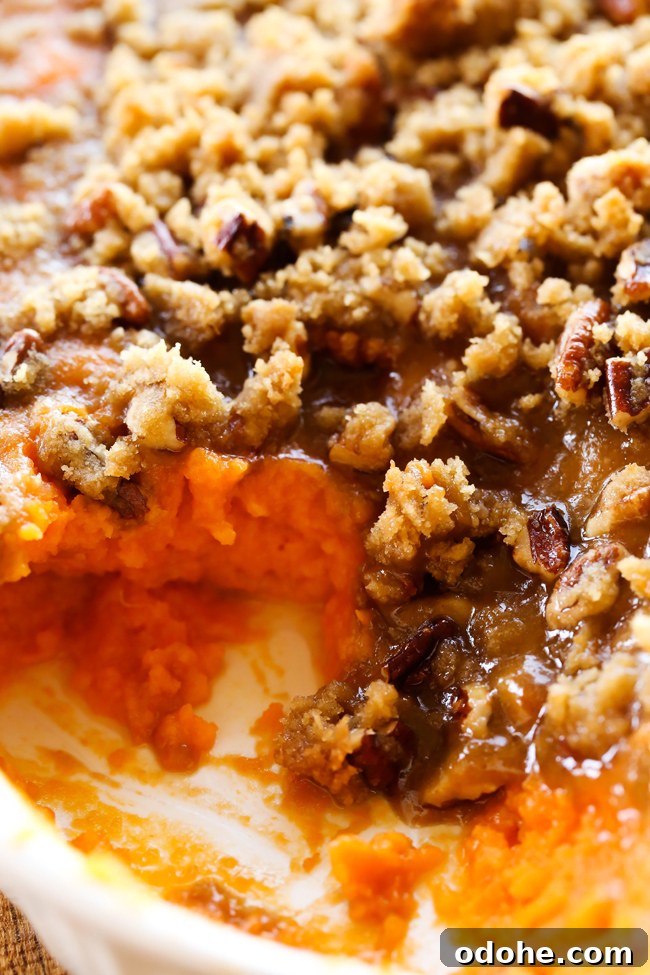 Sweet Potato Casserole Recipe for Thanksgiving Sides 2 Sweet Potato Casserole