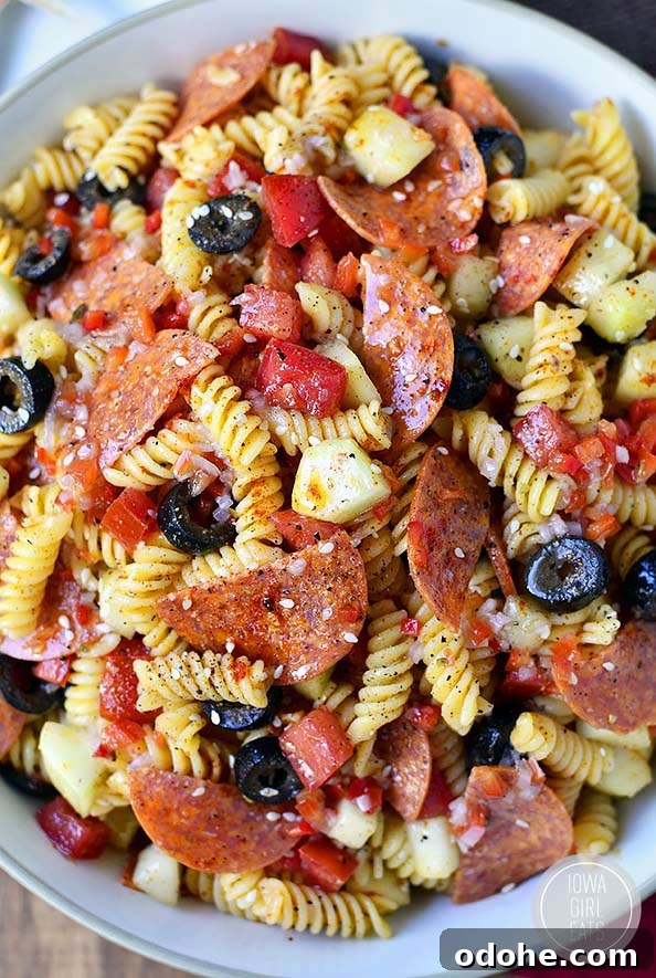 Orzo pasta salad