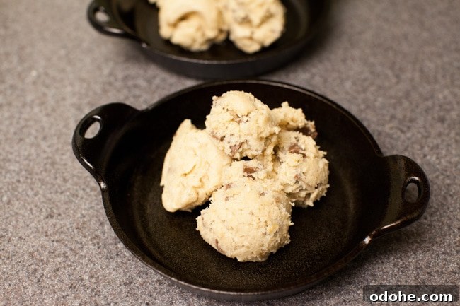 Chocolate Chunk Skillet Cookies from thelittlekitchen.net Chocolate Chunk Skillet Cookies from thelittlekitchen.net