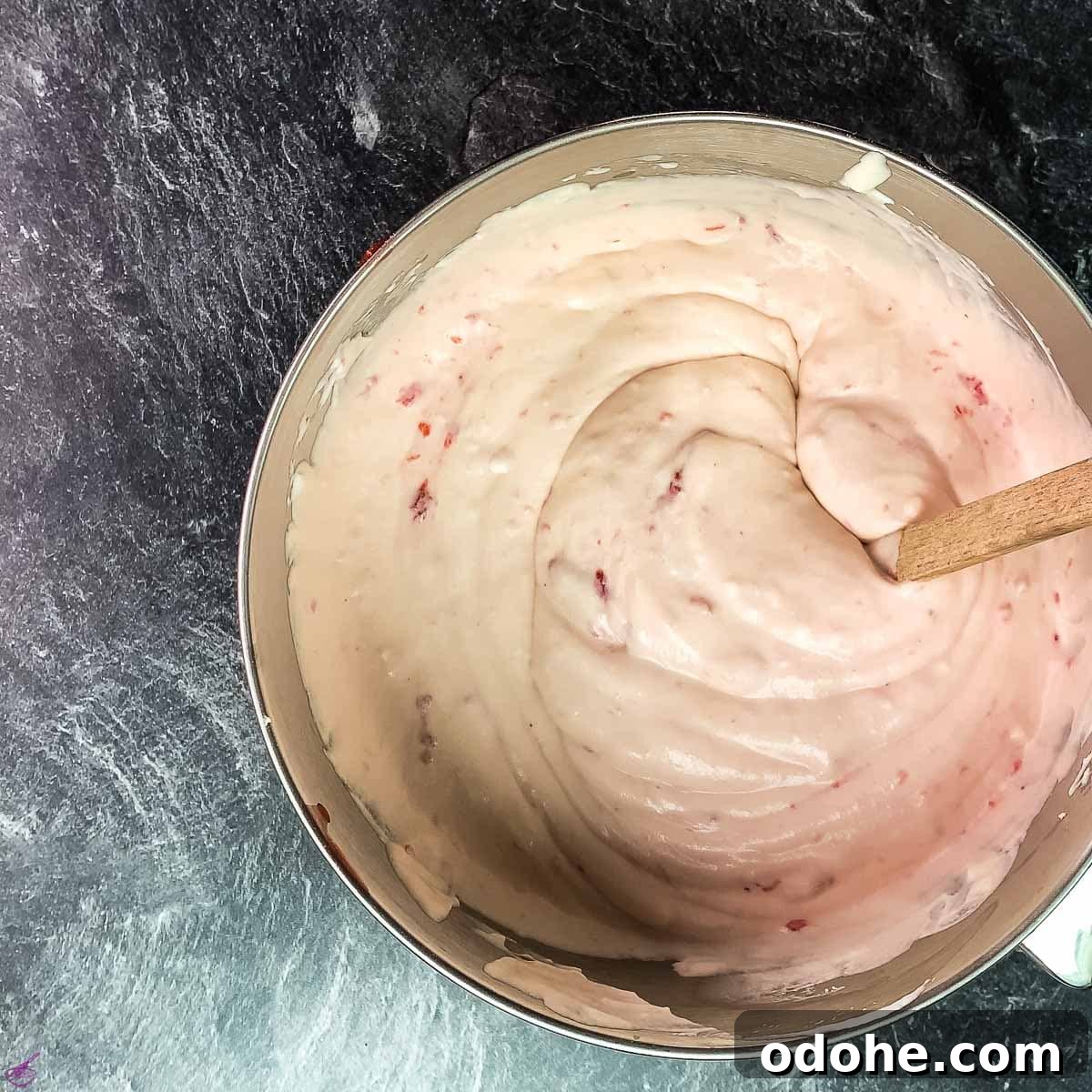 Creamy No-Bake Strawberry Cheesecake Recipe for Summer Serving 5 Create a delicious strawberry cream with homemade strawberry jam like mixture.