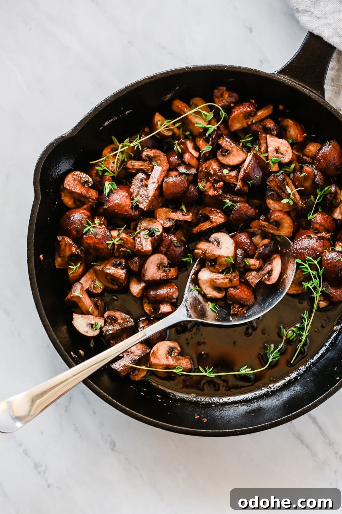 Garlic Butter Mushrooms Skillet Recipe for Weeknight Dinner 3 Easy Garlic Butter Mushroom Skillet