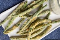 Crispy Air Fryer Green Bean Fries — Keto Low-Carb Side