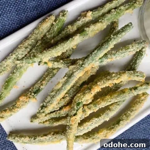 Air Fryer Green Bean Fries
