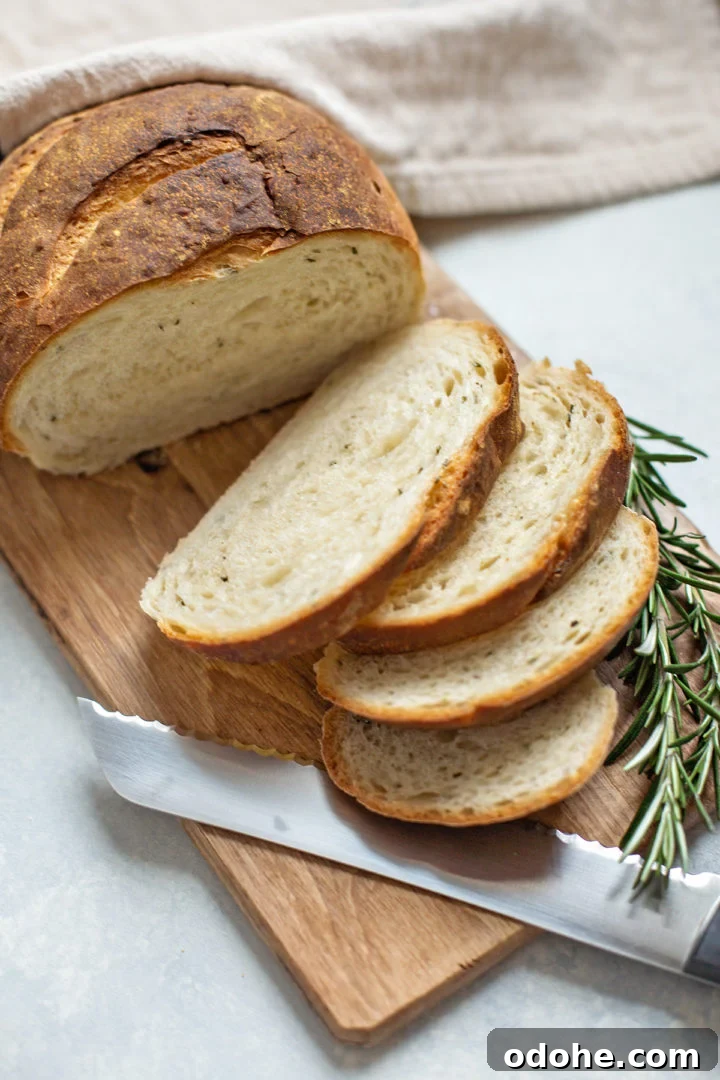 Rustic Rosemary Garlic Bread Recipe — Crispy, Flavorful Loaf 2 Rustic rosemary garlic bread