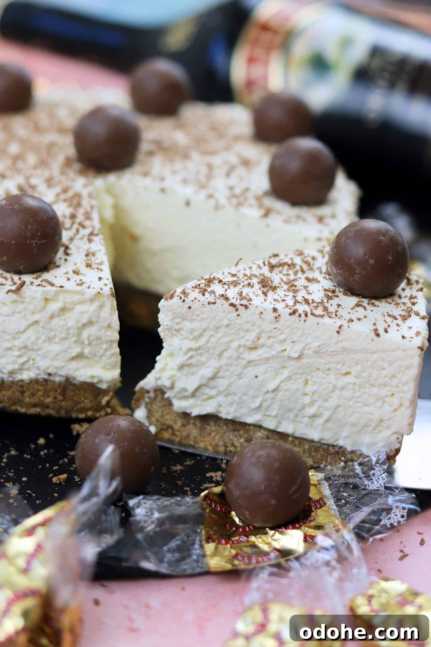 no bake baileys cheesecake
