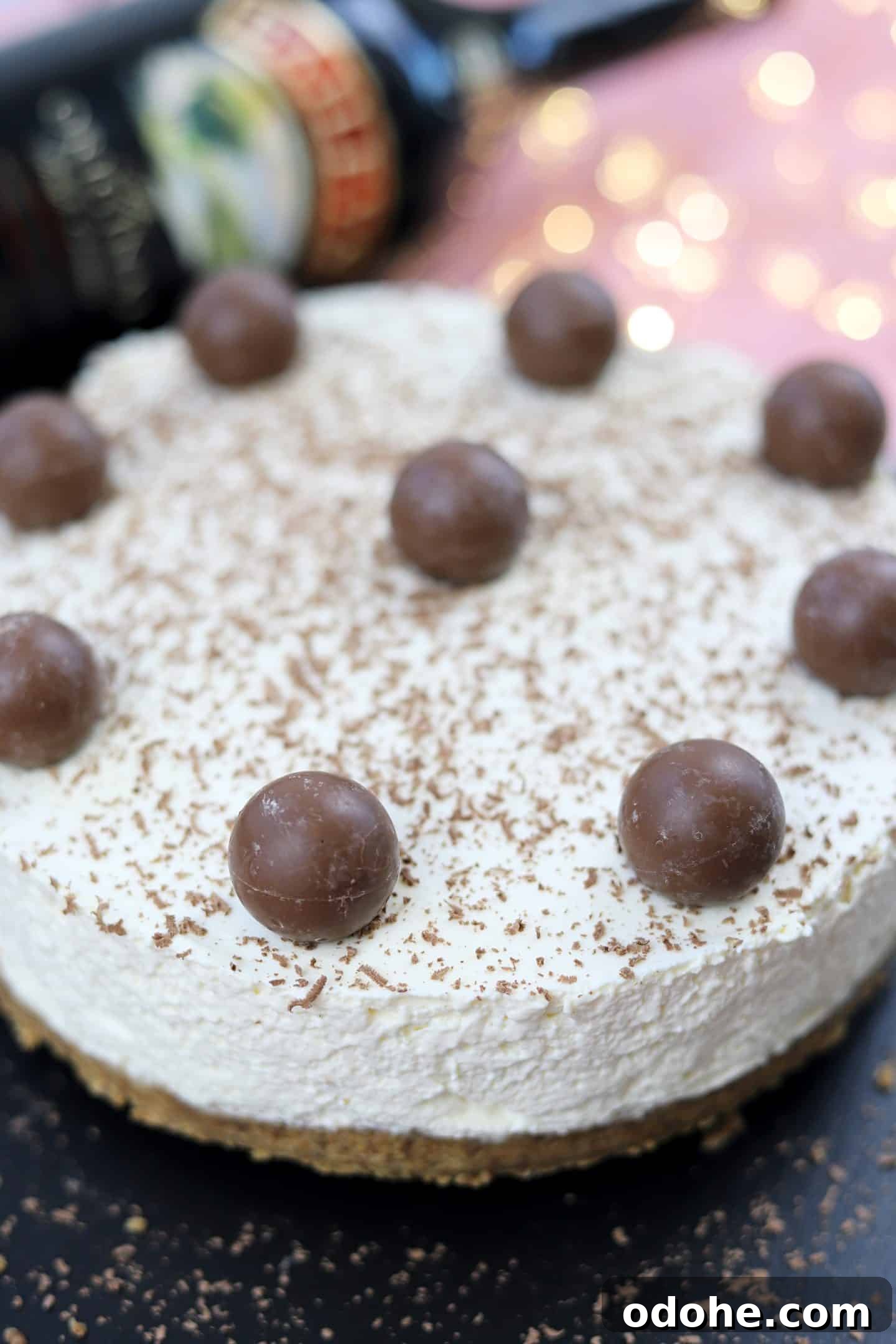 no bake baileys cheesecake
