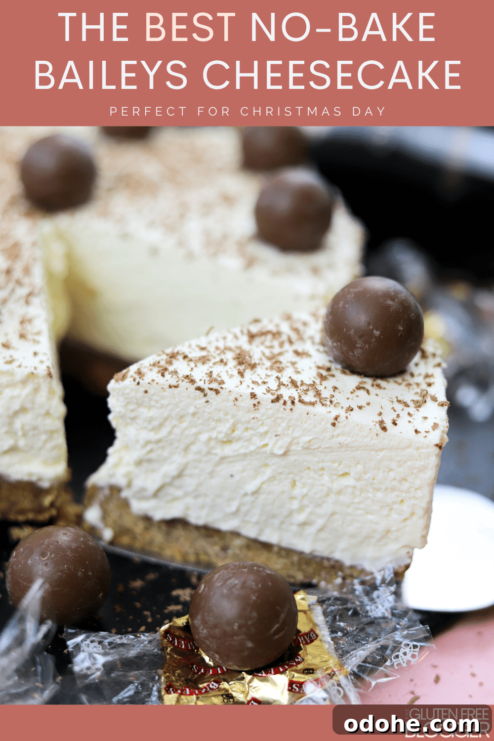 no bake baileys cheesecake