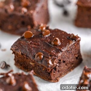 Decadent Pumpkin Fudge Brownies with Spiced Maple Glaze 8 Pumpkin Brownies