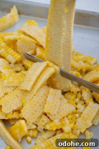 Three ways to freeze corn