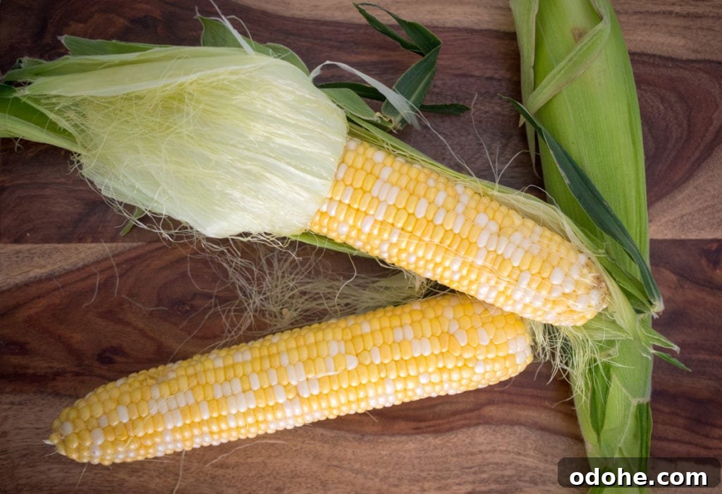 Corn on the cob