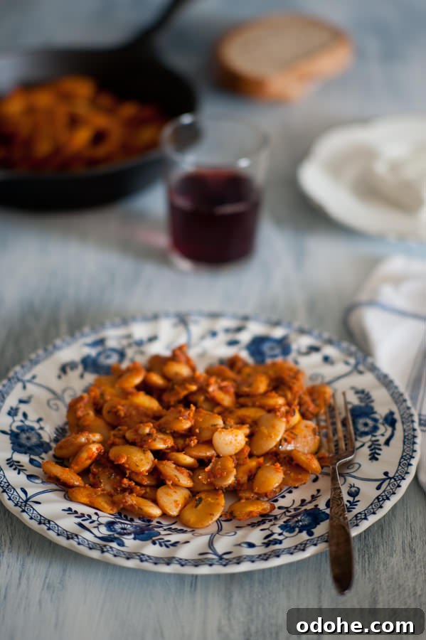 Greek-Style Baked Beans with Feta and Olive Oil 2 gigantes plaki