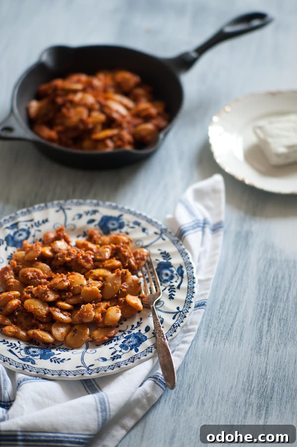 Greek-Style Baked Beans with Feta and Olive Oil 4 baked beans
