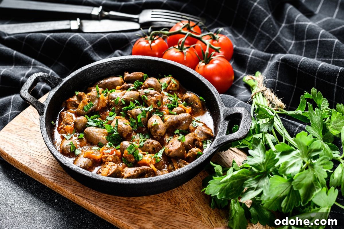 easy sauteed chicken hearts