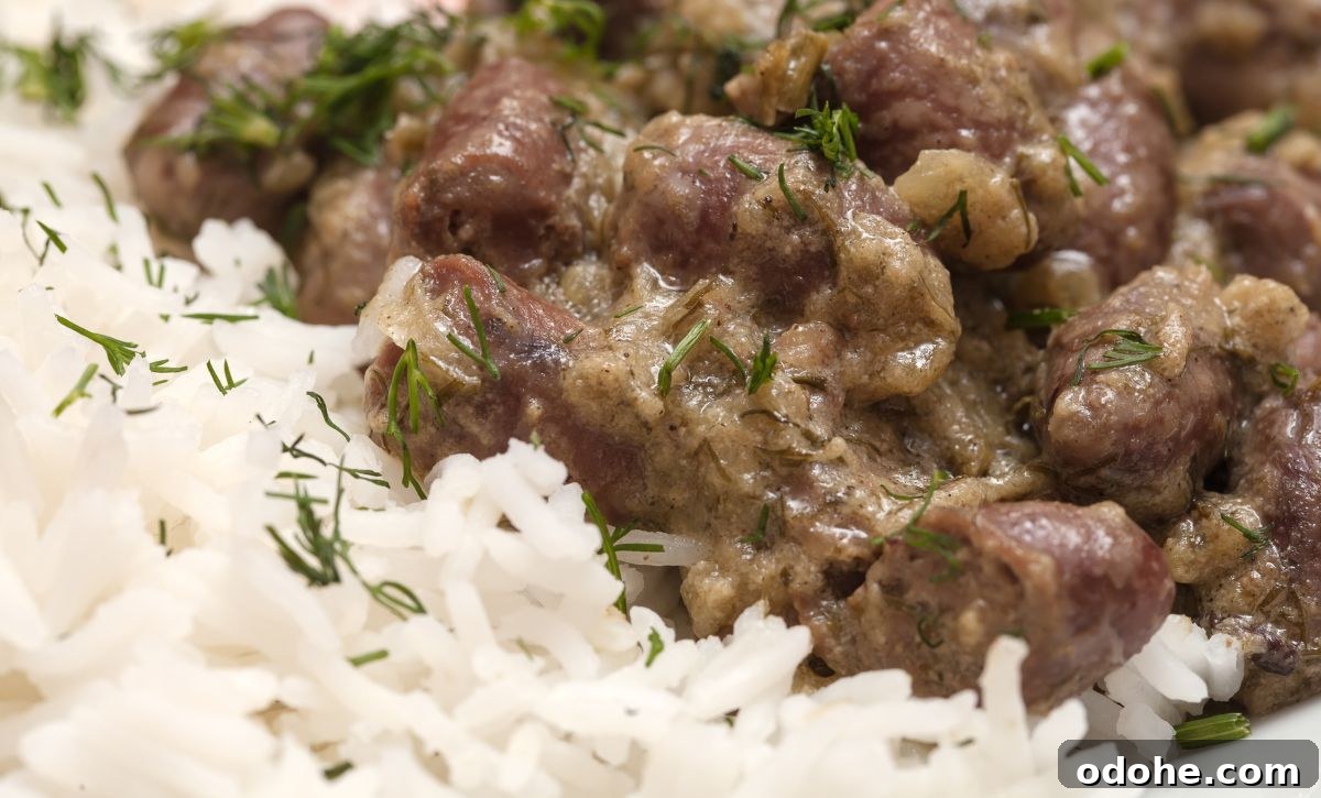 Indonesian style chicken hearts