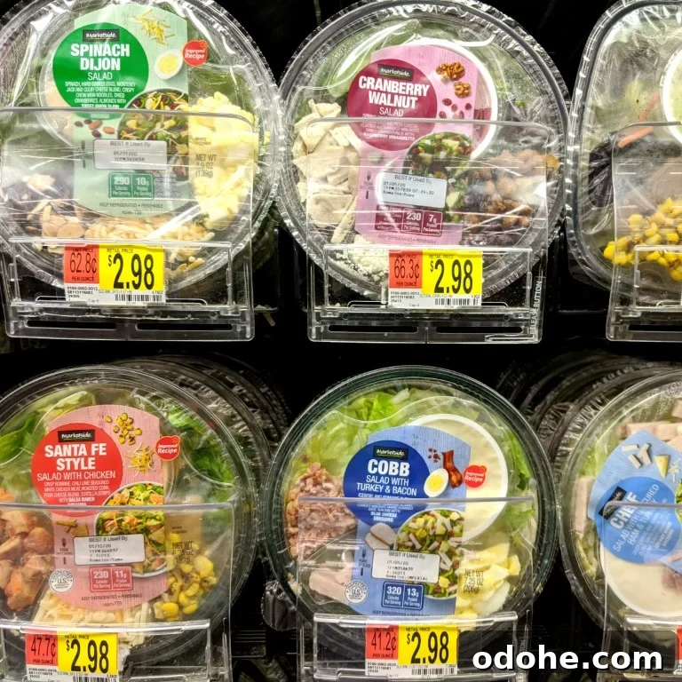 Make-At-Home Salad Kit Recipe: DIY Restaurant-Style Kits 3 premade salads from the store