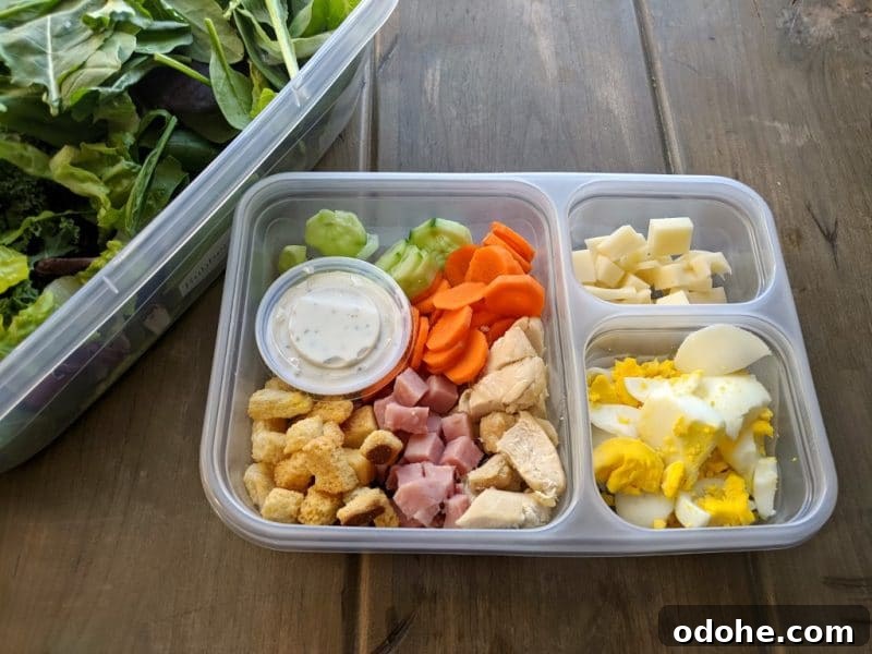 Make-At-Home Salad Kit Recipe: DIY Restaurant-Style Kits 9 copycat chef salad kit