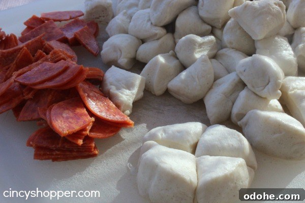 Pull Apart Pizza Bread