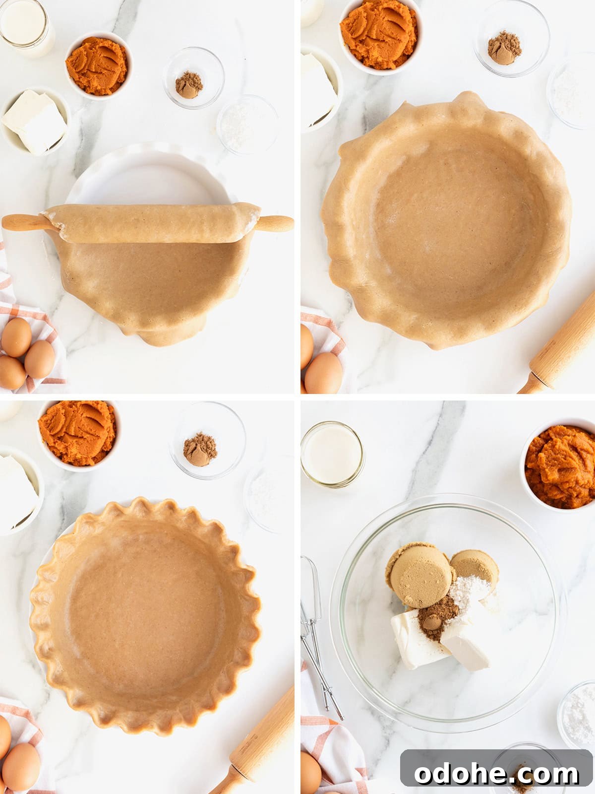 Creamy Pumpkin Pie Recipe: Classic Autumn Dessert Guide 9 Steps to make pumpkin cream pie.