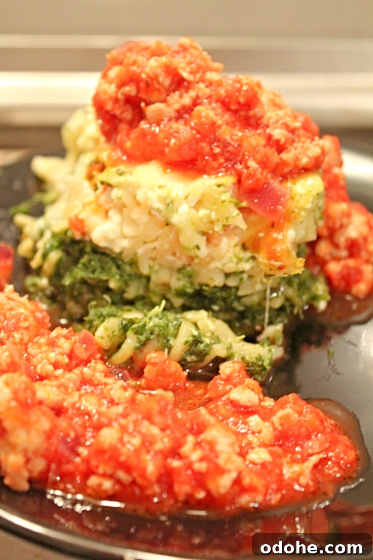 Cheesy Spinach Pasta Bake with Golden Crust 5 Spinach pasta casserole