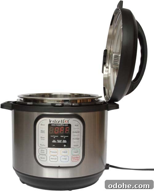 Instant Pot 7-in-1 Review: Features, Performance & Verdict 5 Instant Pot side view