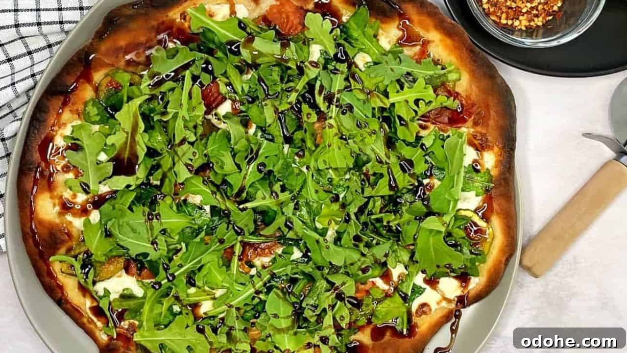 Fig and Prosciutto Pizza