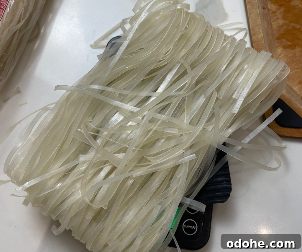 Rice noodles