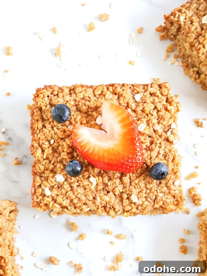 Quick-Bake Oatmeal Casserole with Rolled Oats 3 Simple & Basic Baked Oatmeal Recipe - Naturally gluten free, sweetened with brown sugar, perfectly spiced, & made with quick oats. Easy to make & perfect for a hearty breakfast! | Beat Bake Eat