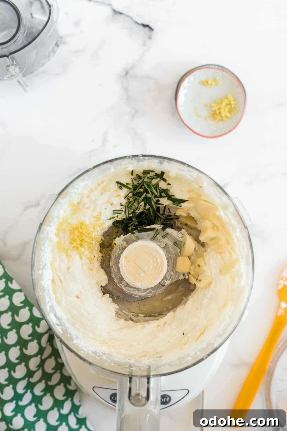 Creamy Whipped Feta Dip Recipe for Parties and Appetizers 6 dip in a food processor
