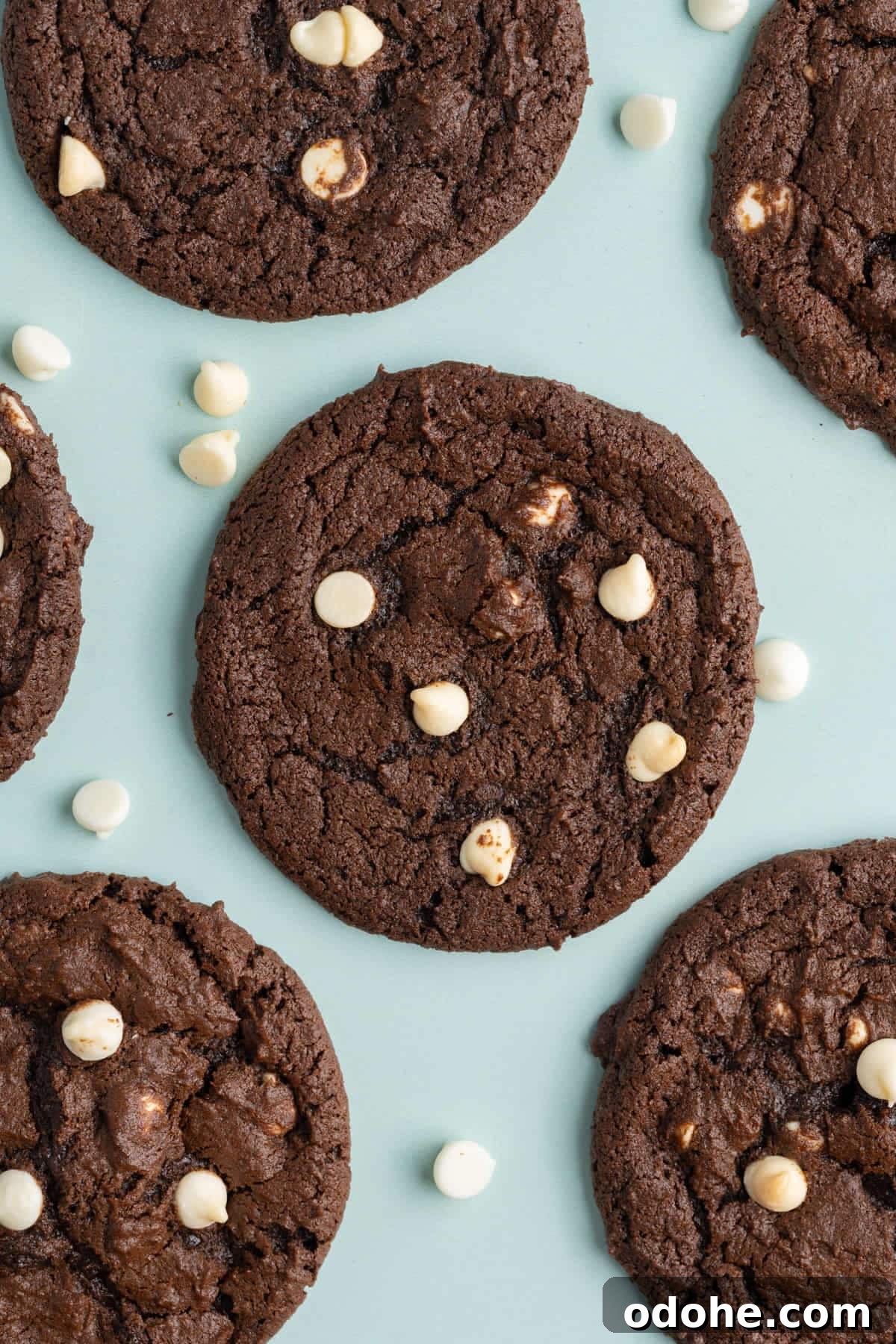 White Chocolate Chip Chocolate Cookies
