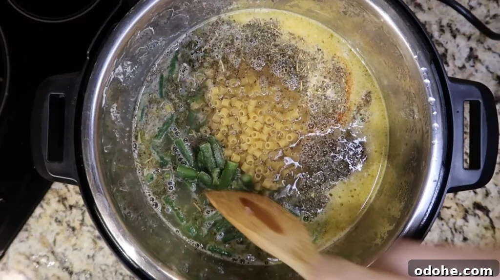Stirring pot