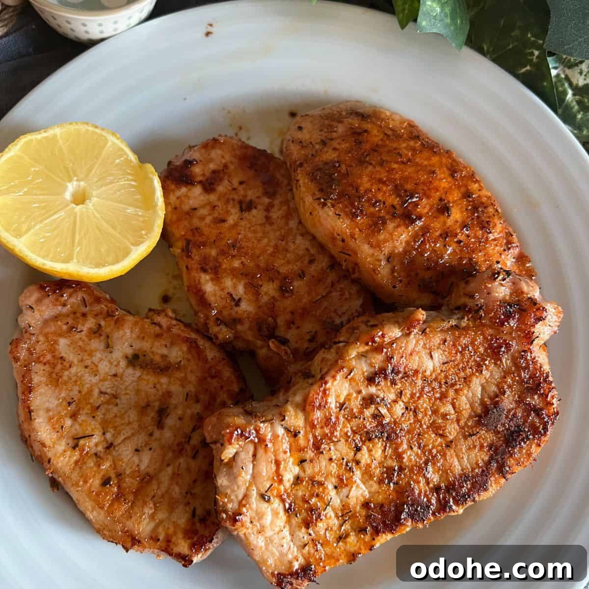 Cooking pork chops on a Blackstone is simple and easy just like cooking Steak on a grill. It takes no time at all and you can cook your protein of choice next to it.