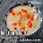 Instant Pot Buffalo Chicken Soup