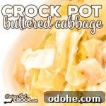 Crock Pot Buttered Cabbage