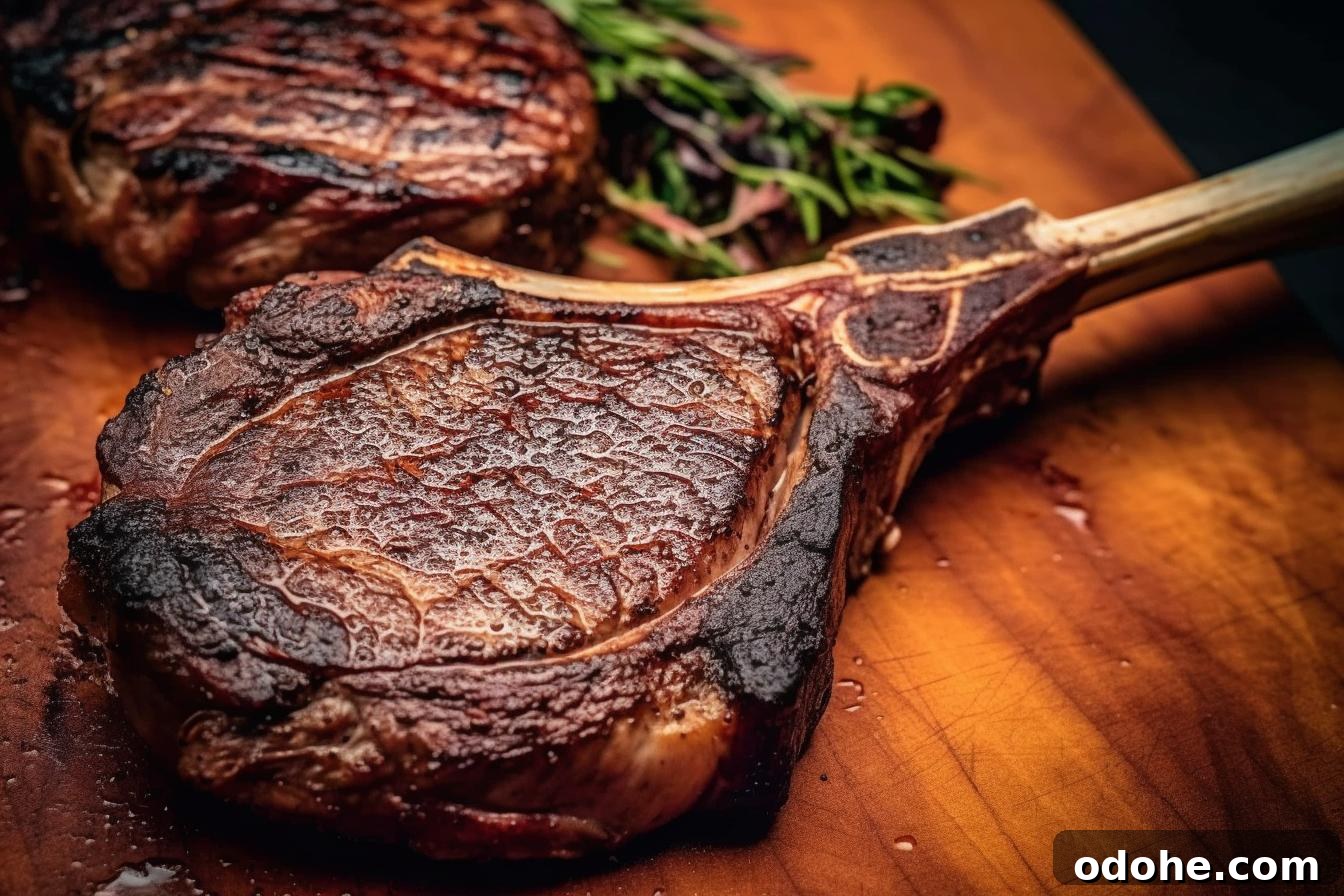 How to Cook a Perfect Tomahawk Steak on a Traeger Grill 4 smoked tomahawk steak traeger