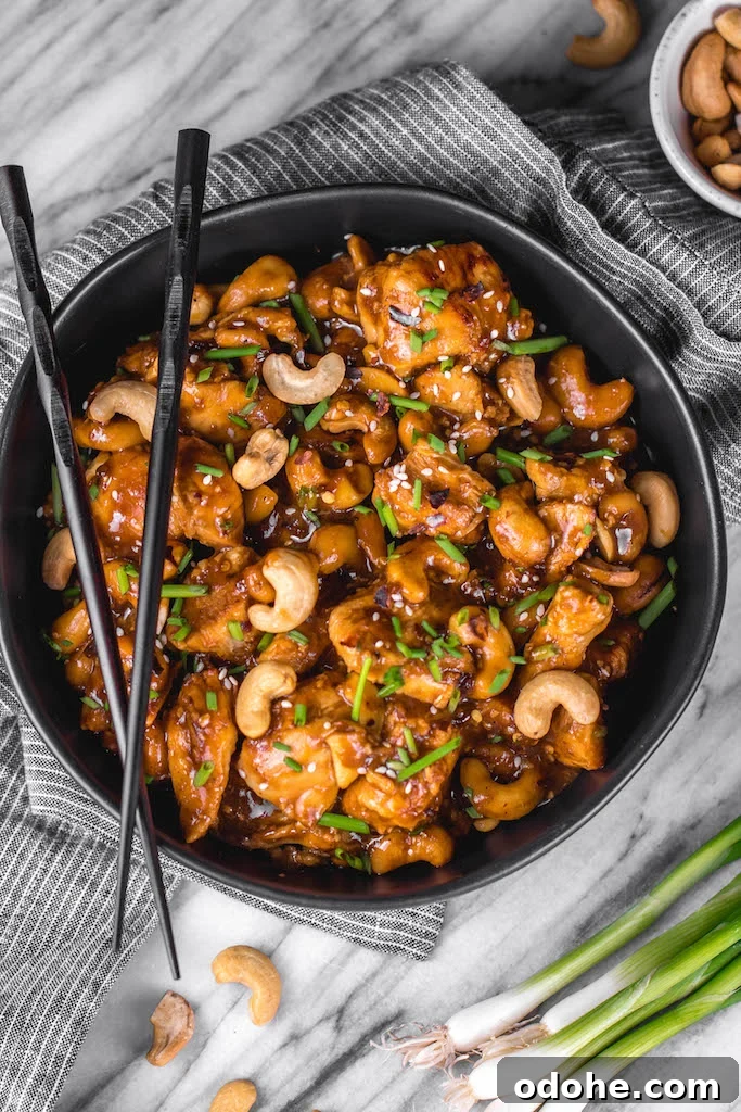 40 Whole30 Instant Pot Meals for Quick, Real-Food Dinner Ideas 13 This Whole30 instant pot cashew chicken tastes like the familiar Chinese takeout we all love, but in a better-for-you, Whole30, Paleo, gluten-free version that only takes 30 minutes. No more waiting for your delivery full of MSG! This instant pot paleo cashew chicken is a family friendly meal, I promise even those who don't adhere to a real food diet will love it. #whole30instantpot #paleoinstantpot #whole30chicken #cashewchicken #whole30chickenrecipes
