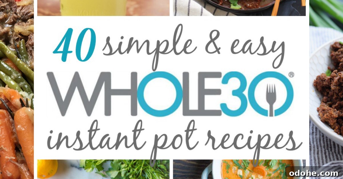 40 Whole30 Instant Pot Meals for Quick, Real-Food Dinner Ideas 23 whole30 instant pot