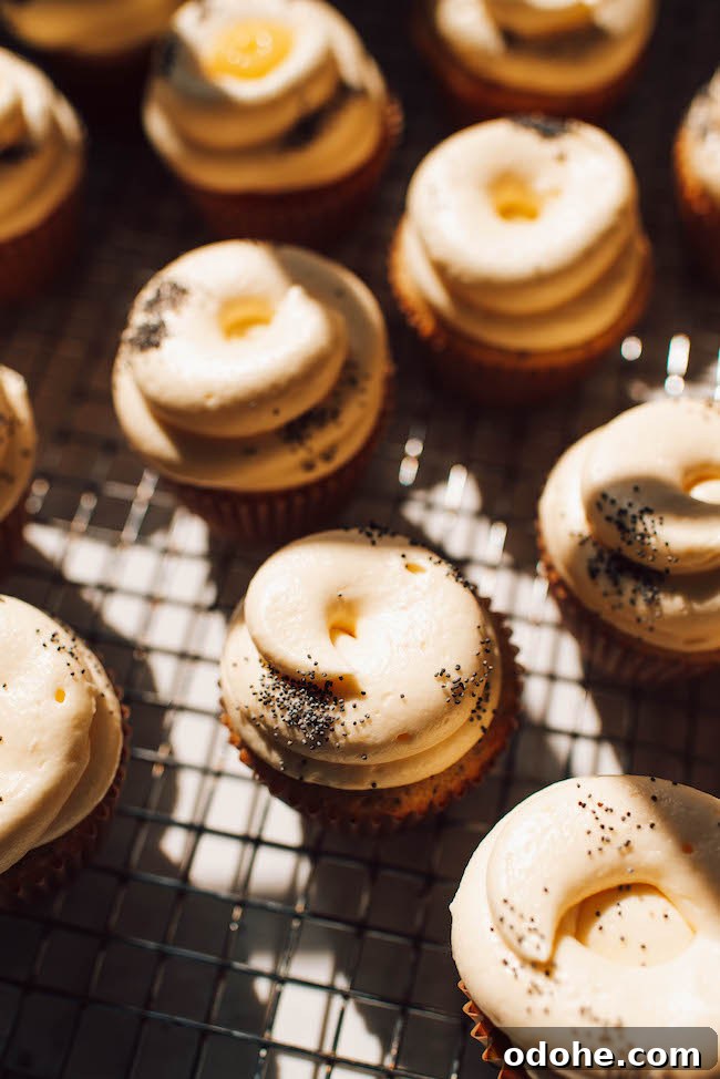 Lemon Curd Filled Cupcakes with Buttery Vanilla Frosting 10 img 4707 9